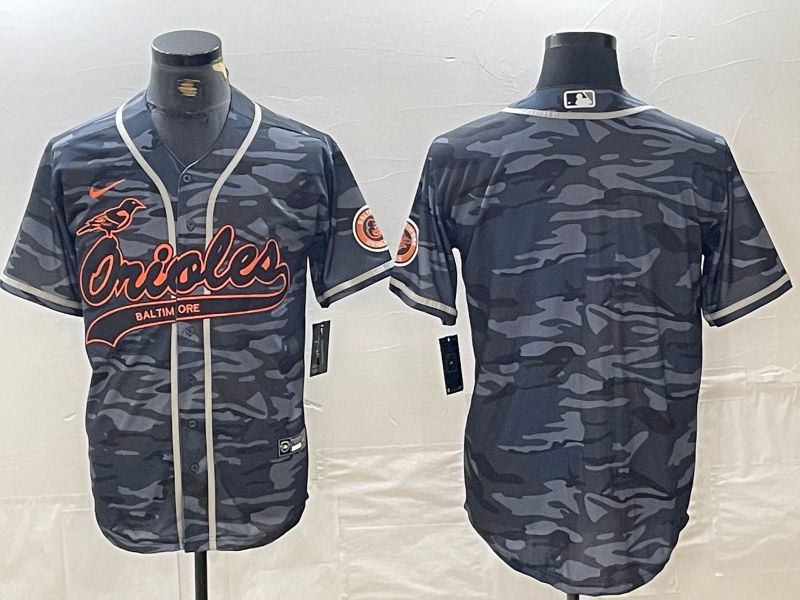 Men Baltimore Orioles Blank Camo Jointly 2024 Nike MLB Jersey style 1
